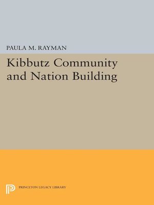 cover image of Kibbutz Community and Nation Building